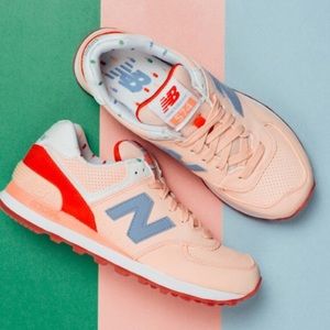Pink New Balance 574 Popsicle Design